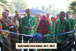 Pemotongan pita oleh Wakil Bupati Magetan acara Jop Fair 2019