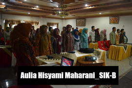 Para peserta yang mengikuti training