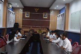 Koordinasi PT. SIER dengan Kepala DPMPTSP