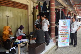 Dokumentasi inovasi Pelayanan Perizinan Keliling (Pepeling) di Kecamatan Barat
