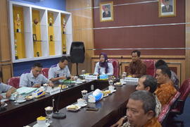 Pelaksanaan evaluasi pelayanan publik oleh Tim Penilai dari Kementerian Pendayagunaan Aparatur Ne...