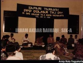Safari Tarawih DPD Golkar