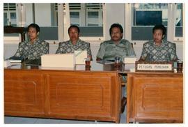 Rapat paripurna DPRD dengan acara penetapan pimpinan DPRD Kabupaten Daerah Tingkat II Sleman