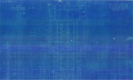 Plane Begane ground Blad N0 18C HG ( Rencana lantai dasar, Jurnal No 18 C HG ) Tahun 1922