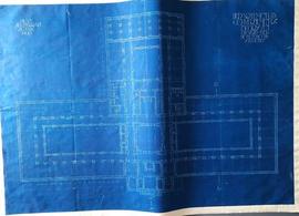 Bedryven Ontwerp Voor De Beton Constructies Plane Souterrain Tahun 1922