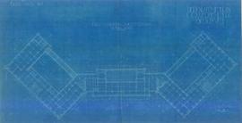 Plate Grond Sousterreint Blad 45 W.F (Basement denah 45 Jurnal W.F) Tahun 1922