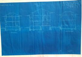 Doorsnade Blade No W en E ( Bagian Lembar W dan E ) Tahun 1922