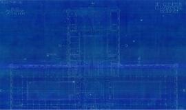 Plane Souterrain Blad No 19 C HG ( Rencana Basement , Jurnal No 19 C HG ) Tahun 1922