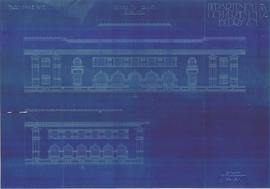 Gevels A en B, Blad No 42 WE (Bagian Muka A dan B Blok No, 42 WE) Tahun 1922