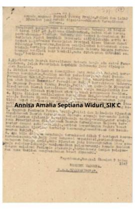 Instruksi Residen Madura R.A.A. Tjakraningrat