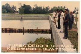 Peninjauan anggota DPRD Kabupaten Daerah tingkat II Sleman Kelompok I Sleman Tengah di Waduk Kard...