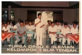 Anggota DPRD Kabupaten Daerah tingkat II Sleman Kelompok I Sleman Tengah sharing dengan pegawai K...