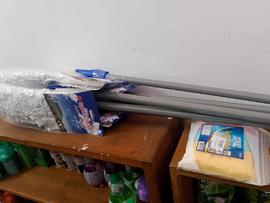 Sayur kangkung panjang dan melengkung