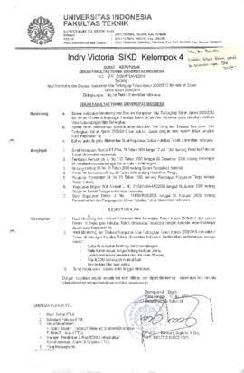 SK Dekan FT UI Tentang Hasil Monev Nilai Evaluasi Dosen Oleh Mahasiswa (EDOM) dari Seluruh Dosen ...